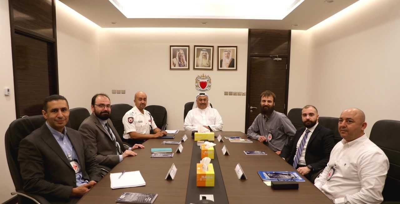 معالي وكيل وزارة الداخلية يستقبل وفد البعثة الإقليمية للجنة الدولية للصليب الأحمر<